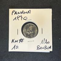 Collectible Coin 1/10 Balboa 1970 KM#10 🇵🇦