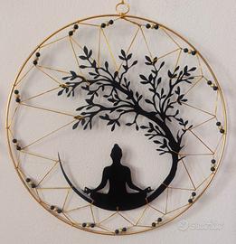 Acchiappasogni Albero della Vita e Meditazione Zen