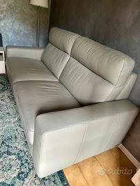 Divano in pelle poltronesofa’ 3 posti