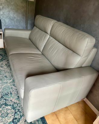 Divano in pelle poltronesofa’ 3 posti