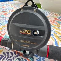 Combo traina Colmic Pro Light + Shimano TLD