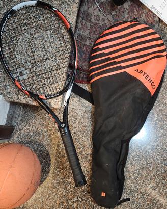 racchetta tennis artengo sacca palline 245 gr