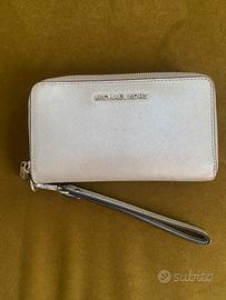 Portafoglio Michael Kors argento