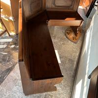 Tavolo e panca angolare