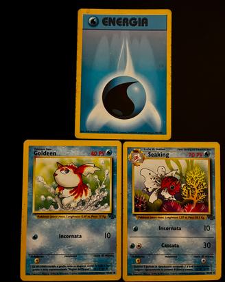 Goldeen-Seaking Carte Pokemon Jungle