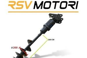 Trivella idraulica miniescavatore Diametro 200mm R