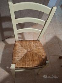 6 Sedie in legno
