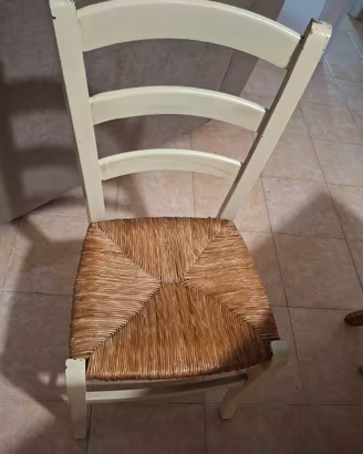 6 Sedie in legno