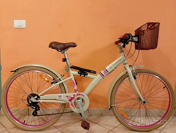 Bici 24" b-twin con cambio PARI AL NUOVO 