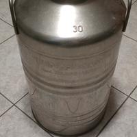 Bidone in acciaio per alimenti