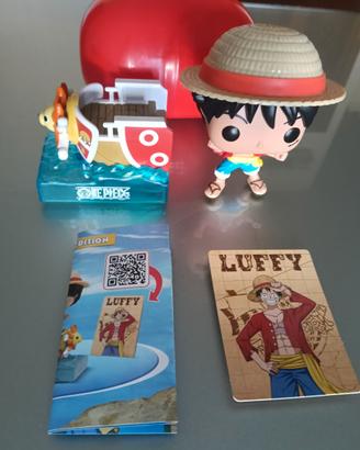 Kinder Funko POP One Piece Luffy + card