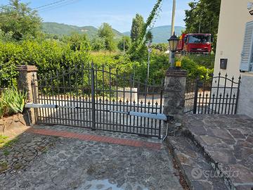 Cancello in ferro battuto