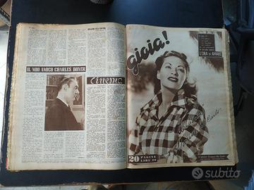 24 riviste gioia anno 1949