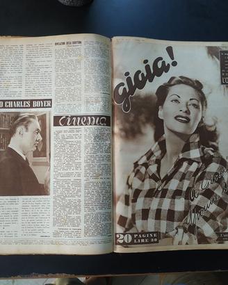 24 riviste gioia anno 1949