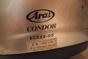 casco moto integrale  condor 