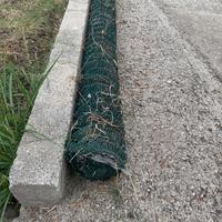 Rete metallica plastificata romboidale a maglia sc