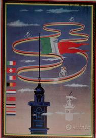 Ogg Vintage Cartoline 1951 Varese Mondiali Ciclism
