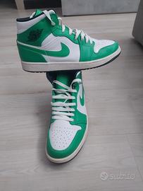 Nike Jordan verdi e bianche