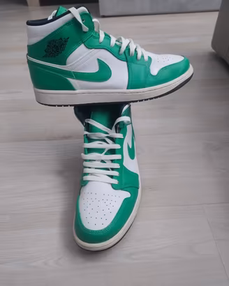 Nike Jordan verdi e bianche