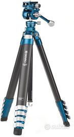 Treppiedi Benro Cyan Bird – Fibra di carbonio