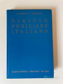 Manuali Hoepli "Diritto Nobiliare Italiano"
