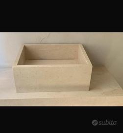 Lavabo Pilozza in pietra Apricena