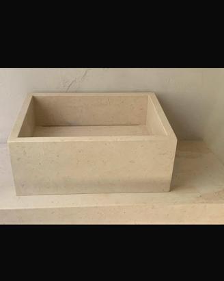 Lavabo Pilozza in pietra Apricena