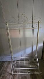 Appendiabiti in metallo  shabby  chic