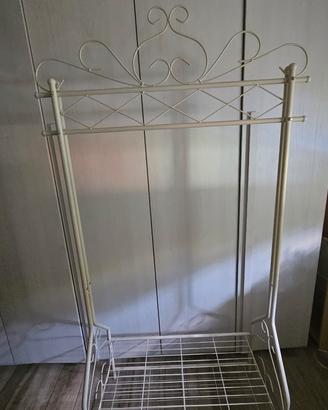 Appendiabiti in metallo  shabby  chic