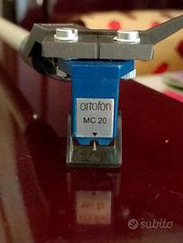 Puntina a bobina mobile Ortofon MC 20