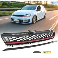 GRIGLIA VOLKSWAGEN VW GOLF 7 VII 12-17 LOOK R NERO