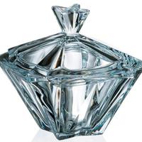 scatola con coperchio cristallo 