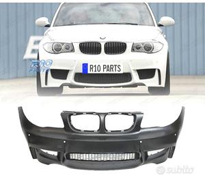 PARAURTI ANTERIORE BMW E81 E82 E88 04-13 LOOK 1M P