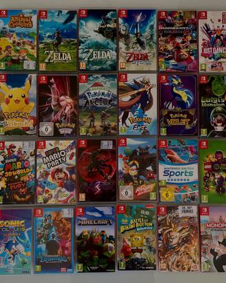 Giochi Nintendo Switch - Super Mario, Pokemon...