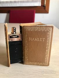 Accendino libro Hamlet vintage anno 1969