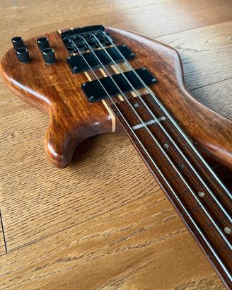 basso elettrico fretless Jim reed