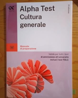 Alpha Test. Cultura generale