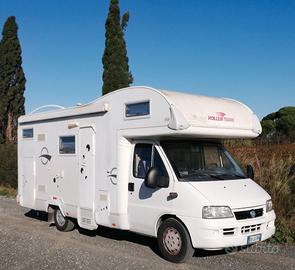 Camper Mansardato usato.