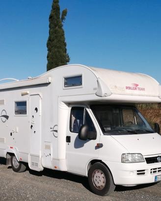 Camper Mansardato usato.