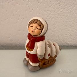 Thun bimba del Natale con slitta
