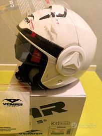 Casco jet vemar XS Visiera sole scooter nuovo