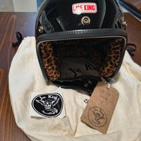 Casco JOE KING mod. JK400 Leopard tg. S