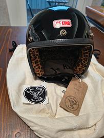 Casco JOE KING mod. JK400 Leopard tg. S