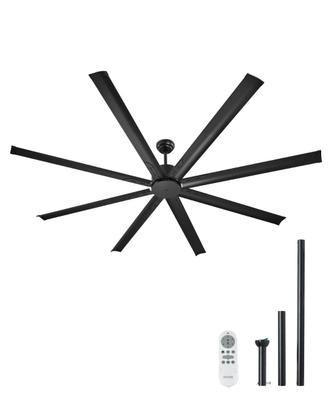 Ventilatore da Soffitto e Telecomando a 6 Velocità