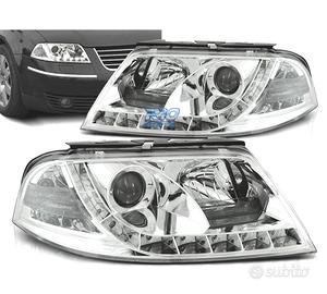 FARI PER VOLKSWAGEN VW PASSAT 3BG 00-05 FONDO CROM