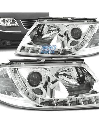 FARI PER VOLKSWAGEN VW PASSAT 3BG 00-05 FONDO CROM
