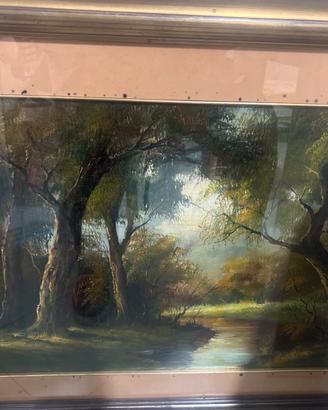 Quadro olio su tela
