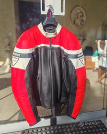 Giubotto moto pelle  DAINESE come nuovo TG 50