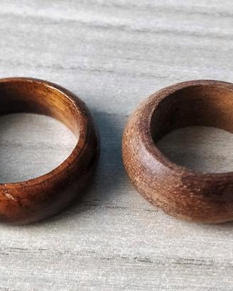 Anelli in legno