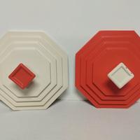 Coppia appendiabiti design anni 70 made in Italy 